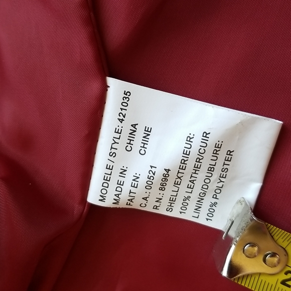 (S) I.B Exchange 100% Leather Shell Suede Jacket Fall Soft Classic Retro Moto - Picture 9 of 11